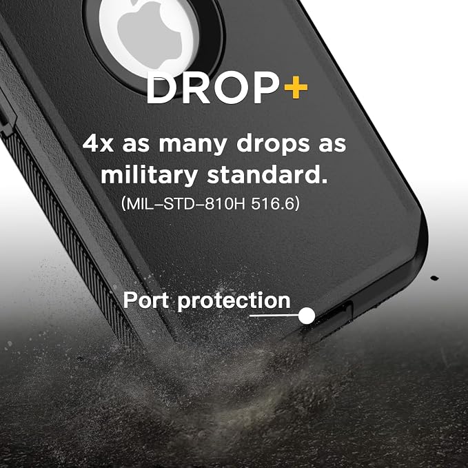 AICase for iPhone 17e/iPhone 16e Case 2026,Heavy Duty Drop Protection Full Body Rugged Shockproof/Drop Proof/Dust proof Military Protective Tough Durable Cell Phone Cover for iPhone 17e/16e 6.1_3 - Image 6