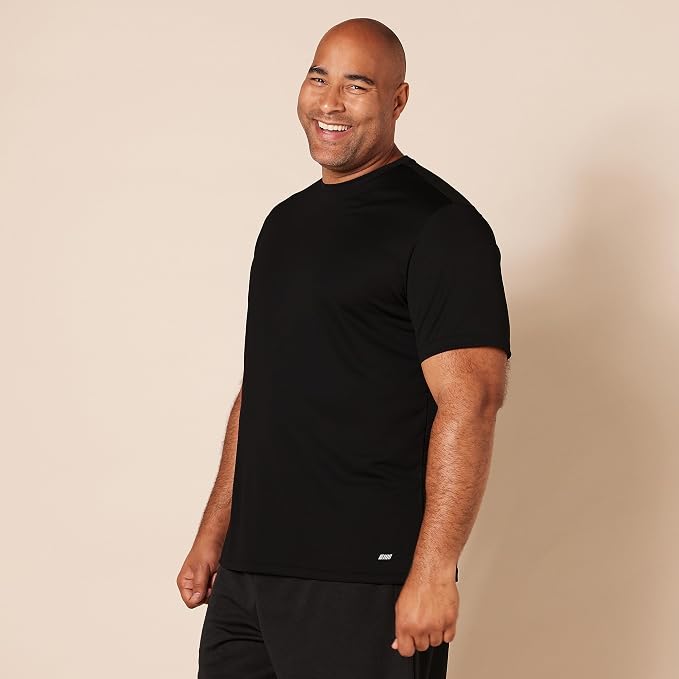 Amazon Essentials Men's Moisture Wicking Breathable Active Performance Tech Gym T-Shirts, Pack of 2 - Image 7