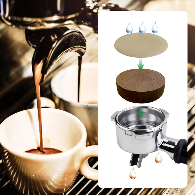 1000 Pcs Round Espresso Filter Paper for 58mm Puck Screen, 58mm Portafilter | Unbleached Disposable Coffee Filter Paper, Tear-Resistant, Convenient Accessibility, Less Residue Buildup, Daily Affordable - Image 4
