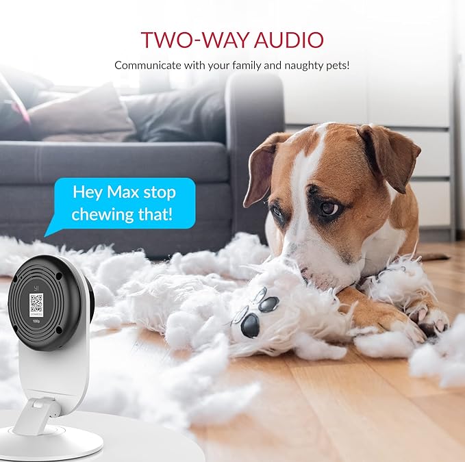 YI Pro 2K Home Security Camera, 2.4Ghz Wired Indoor Camera with Person, Vehicle, Animal Smart Detection, Phone App, Compatible with Alexa and Google Assistant 2Packs - Image 8