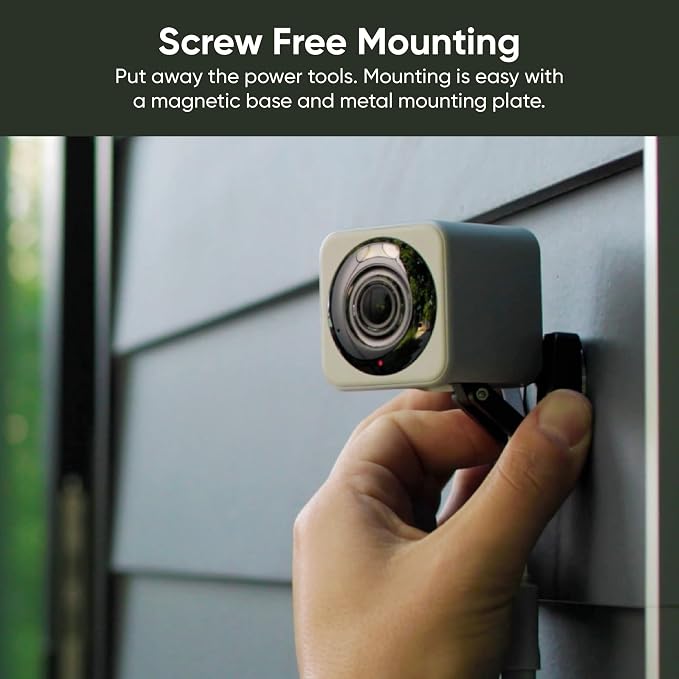 WYZE Cam v4 (Latest Model), 2.5K AI Security Camera, Indoor/Outdoor Cameras for Home Security, Baby Monitor & Pet Camera, Vibrant Color Night Vision, No Subscription Required, Free Expert Help - Image 8