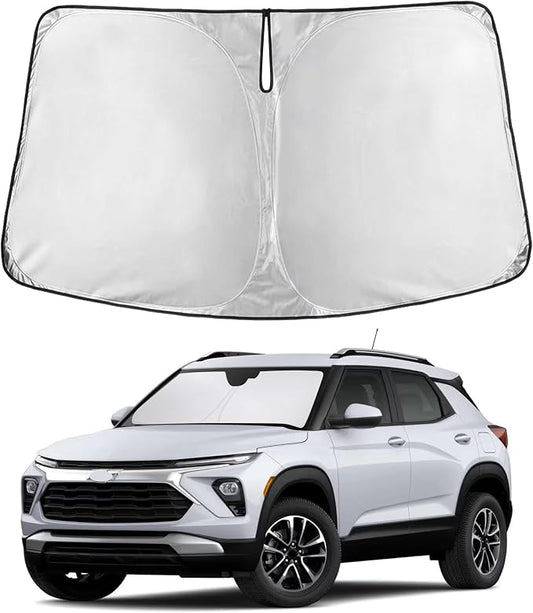 EcoNour Windshield Sunshade Compatible for Chevrolet Trailblazer 2021-2024 2025 2026, Sun Visor for Front Windshield & Window Sun Shade Cover, UV Heat Blocker & Protector, Car Accessories by EcoNour