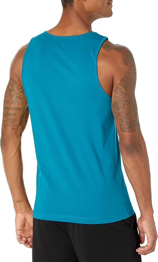 Amazon Essentials Men's Active Quick Dry Tech Stretch Moisture Wicking Lightweight Gym Tank Top - Image 3