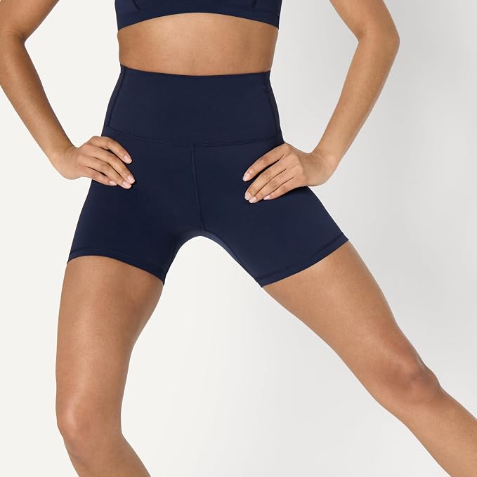 Amazon Essentials Women's Active FormFlex Buttery Soft High Waist Biker Shorts - Image 3