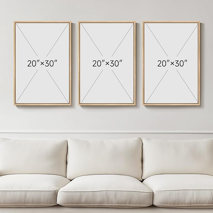Large 3D Textured Framed Boho Neutral Abstract Wall Art, Set of 3 Modern Paintings Artwork for Walls, Black White Brown Minimalist Geometric Pictures for Living Room, Entryway, Dining Room Wall Decor - Image 4