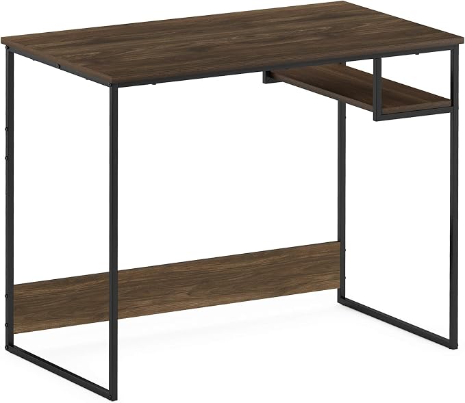 Furinno Moretti Lifestyle Study Desk, 35 Inches, Columbia Walnut - Image 5