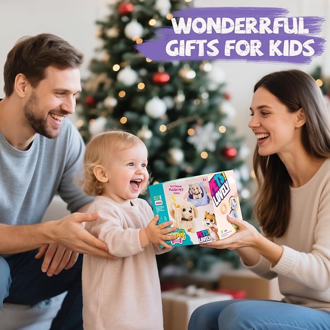 Vanvimen 16 Pcs Robot Dog Toys for Girls, Toys for 3 4 5 6 7 8 Year Old Girls Kids Boys, Realistic Robot Puppy Toddlers Girl Toy for 5-7 6-8, Ideas Birthday Gifts for Girl 3 4 5 6 Year Old - Image 4