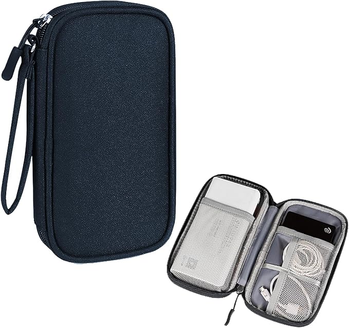 Organizer Bag Case Electronic Devices Travel Pouch Cable USB Charger Accessories Cellphone SD Power Bank Earphone by AYANICA