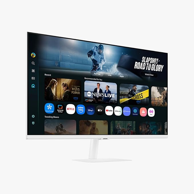 Samsung 32” Smart Monitor M7 (M70F) 4K UHD Display, Samsung Vision AI, Smart TV Apps, Gaming Hub, USB-C, HDMI and USB-A, White, LS32FM703UNXZA, 2025 - Image 12