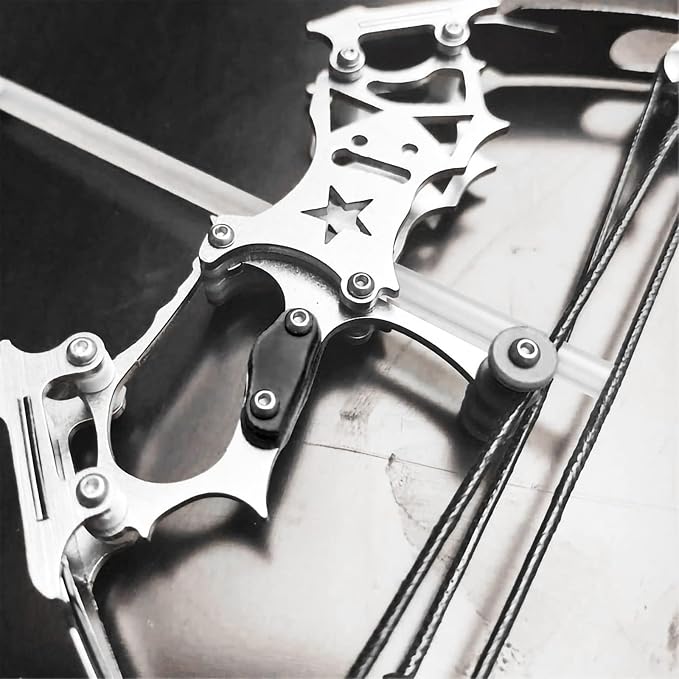 Archery Bow Set Left and Right Hand Compound Bow Hunting Bow Metal Material Catapult RH/LH for Practice Archery - Image 5