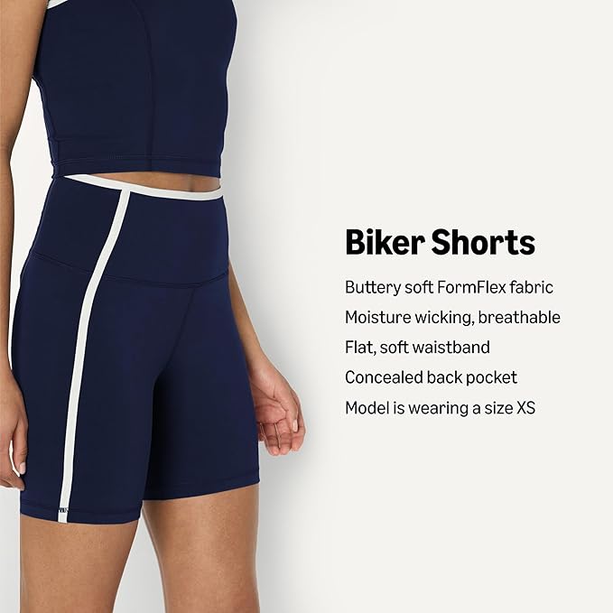 Amazon Essentials Women's Active FormFlex Buttery Soft High Waist Biker Shorts - Image 5