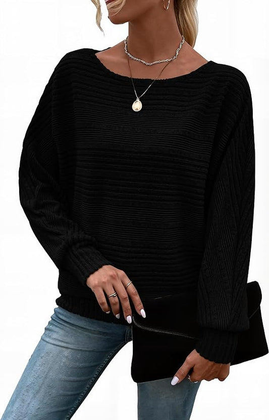 Womens Long Sleeve Shirts Crewneck Tunic Tops Pullover Sweaters Business Casual Blouses Fall Fashion 2026 by EffortlessChicRichinStory