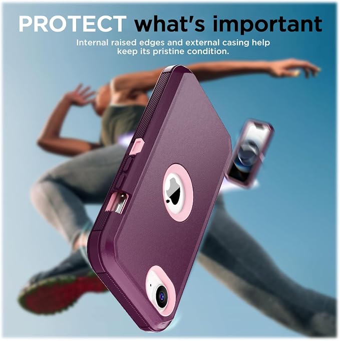 AICase for iPhone 17e/iPhone 16e Case 2026,Heavy Duty Drop Protection Full Body Rugged Shockproof/Drop Proof/Dust Proof Military Protective Tough Durable Cell Phone Cover for iPhone 17e/16e 6.1_4 - Image 6
