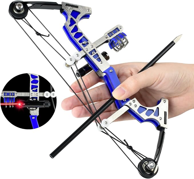 Archery Bow Set Left and Right Hand Compound Bow Hunting Bow Metal Material Catapult RH/LH for Practice Archery - Image 4