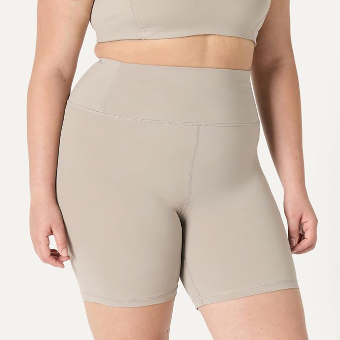 Amazon Essentials Women's Active FormFlex Buttery Soft High Waist Biker Shorts - Image 6