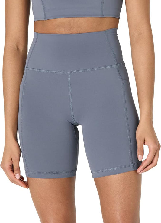 Amazon Essentials Women's Active FormFlex Buttery Soft High Waist Biker Shorts by AmazonEssentials
