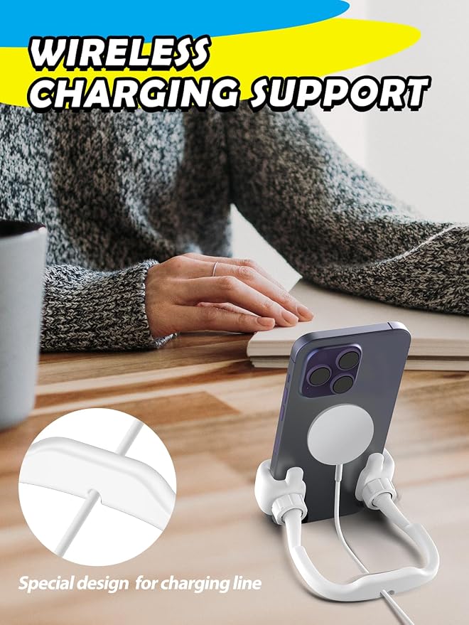 Graduation Gifts for Boys Girls Teens Kids: Thumbs Up Lazy Phone Stand Holder for Desk Funny Gadgets for Teenage Men Women Mom Wife Dad Father Son Daughter Adults Gift Stocking Stuffers Birthday Stuff - Image 6