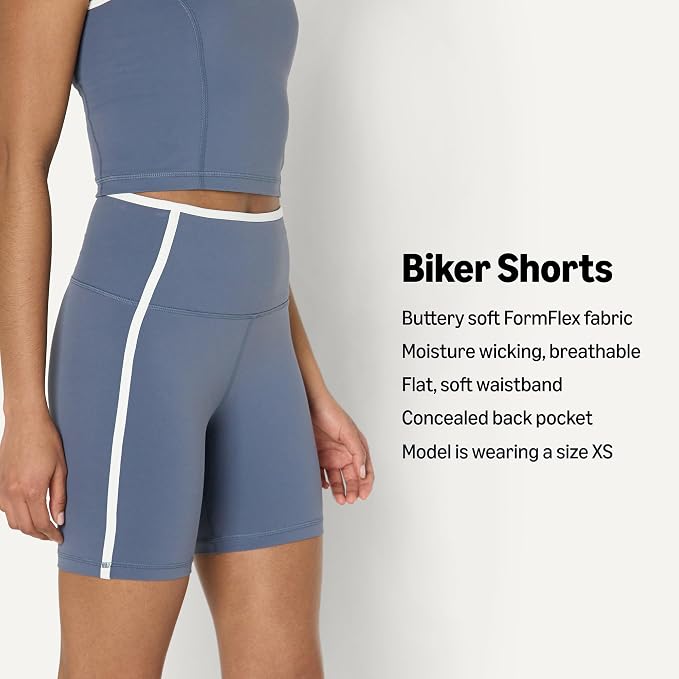Amazon Essentials Women's Active FormFlex Buttery Soft High Waist Biker Shorts - Image 4