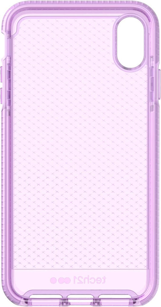 tech21 Evo Check Apple iPhone Xs Max Phone Case with 12 ft. Drop Protection - Orchid by Tech21
