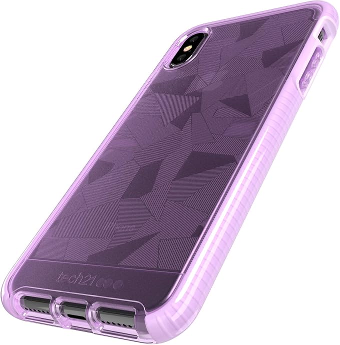tech21 Evo Edge Phone Case with 12ft Drop Protection for Apple iPhone Xs Max - Orchid - Image 3