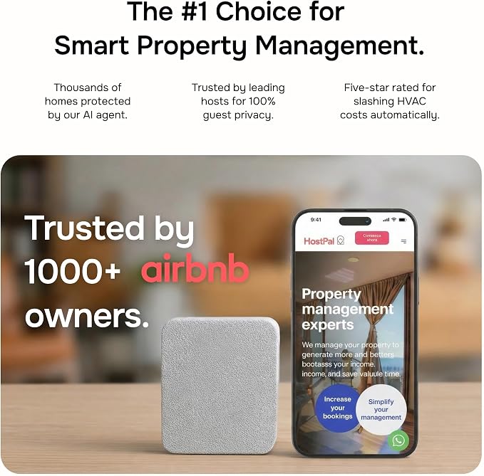 Layla Smart Home Agent 9-in-1 Smart Sensor & Air Quality Monitor (CO2, bVOC, Humidity) | Noise & Motion Detector, AC Controller, Energy Savings | Compatible with Alexa & Google Home | No Subscription - Image 4