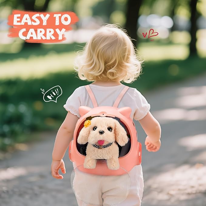 Vanvimen 16 Pcs Robot Dog Toys for Girls, Toys for 3 4 5 6 7 8 Year Old Girls Kids Boys, Realistic Robot Puppy Toy for 5-7 6-8, Ideas Birthday Gifts for Girl 3 4 5 6 Year Old - Image 5