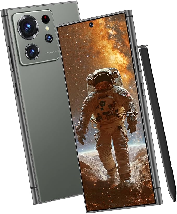 S24 Ultra Unlocked Cell Phones Smartphone with Built-in Pen 8+256GB Android 13 Phones 6.8" HD Screen Dual SIM 108MP+48MP Camera (Green) - Image 2