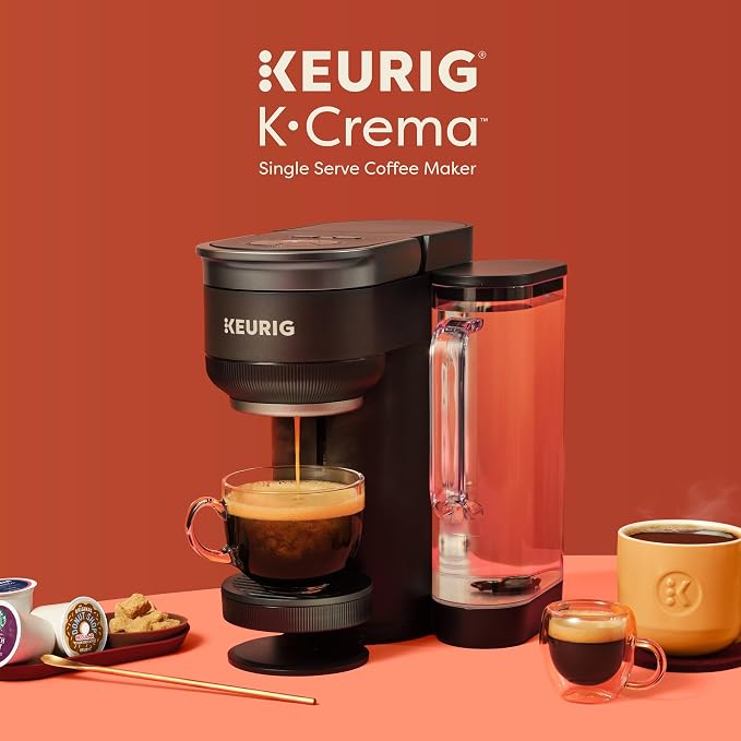 Keurig K-Crema Single Serve Coffee Maker - Image 8