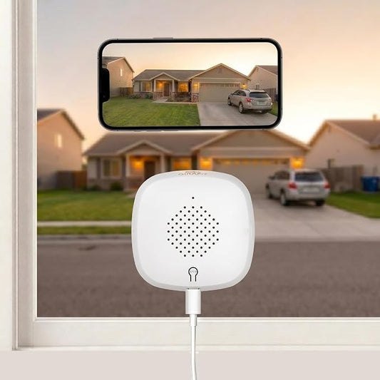 Girafit 3MP 2K Window Camera,2.4GHz & 5GHz WiFi Indoor Cameras for Home Security with ChroMax Al Color Night Vision,Person & Motion Detection,24/7 Recording,Easy & Quick Install by Girafit