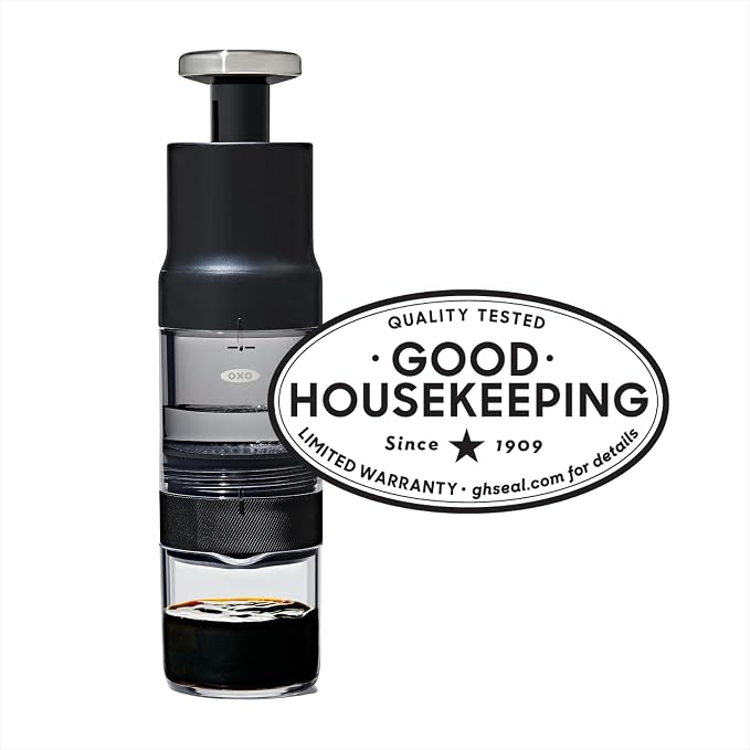 OXO Brew Portable Rapid Coffee Brewer | Reusable Filter, Small, Quick Brew in 5 Minutes or Less, Easy-Clean Carafe, Hot or Cold - Image 2