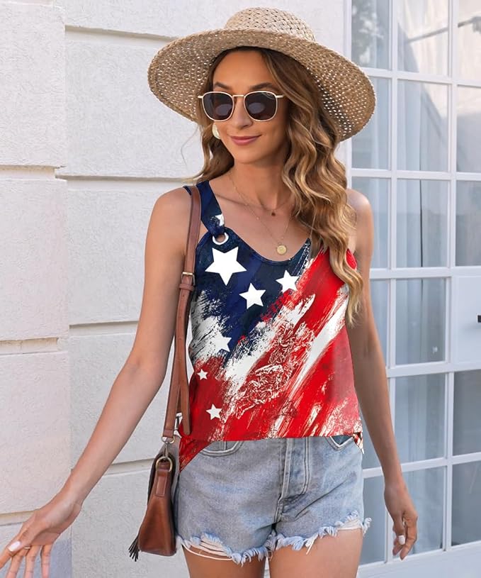 Disamer Womens Tank Tops 2026 Loose Fit Casual Summer Spaghetti Strap Trendy Spring Cute Lace Sleeveless T Shirts - Image 4