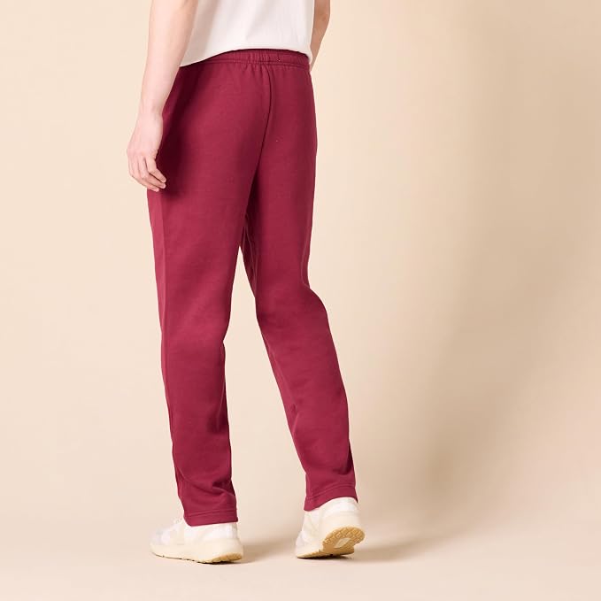 Amazon Essentials Men's Relaxed Straight Leg Fleece Open Bottom Sweatpant (Available in Big & Tall) - Image 2