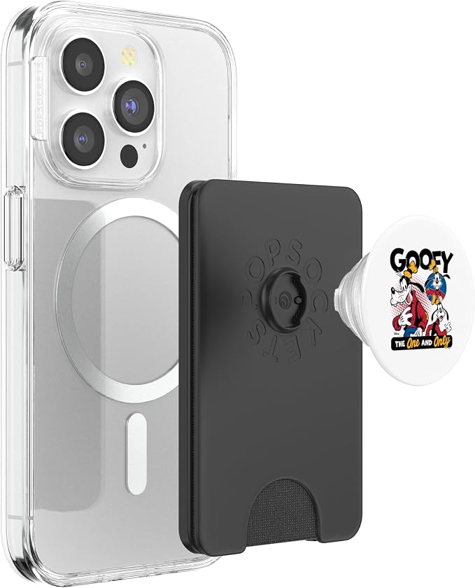 Disney - Goofy One and Only PopSockets PopWallet for MagSafe - Image 3