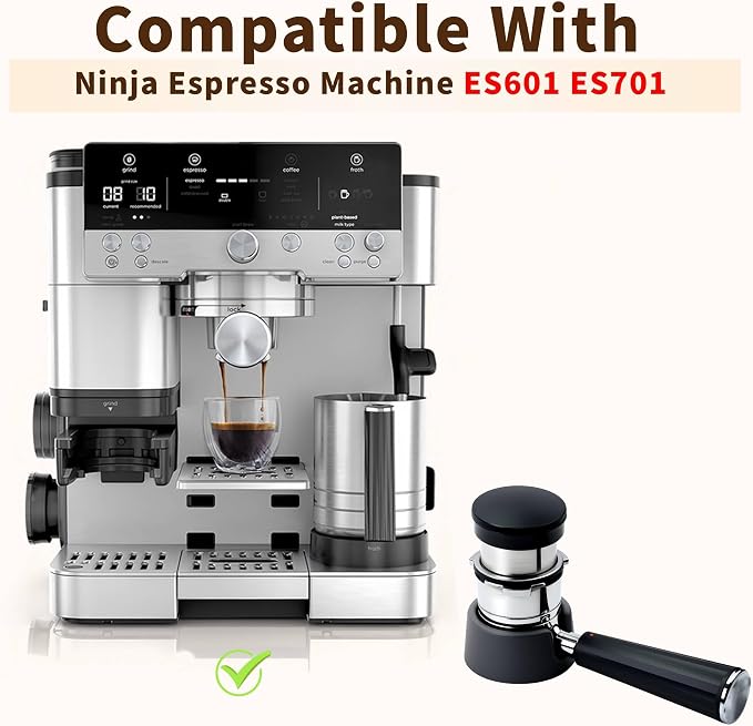 Portafilter Holder for Ninja Espresso Machine, Espresso Tamping Station | for Ninja Luxe Cafe ES601 ES701, Silicone Coffee Tamper Base, Non-Slip, Stable Tamping Support, Protect Countertop - Image 2