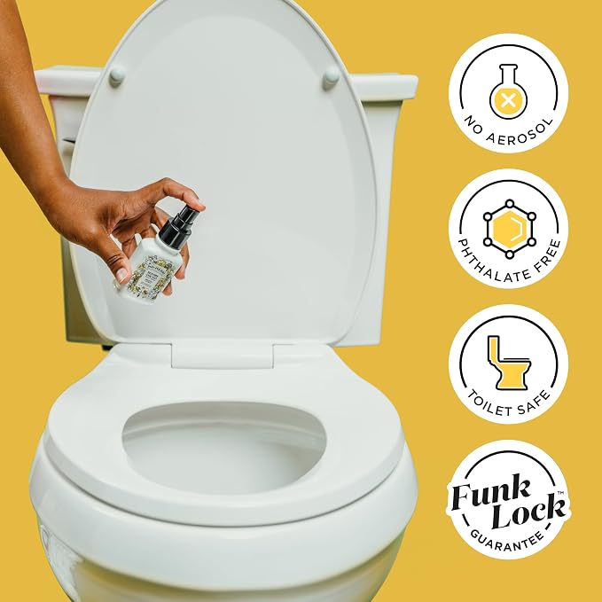 Poo-Pourri Before-You-Go Toilet Spray, Original Citrus, 4 Fl Oz, Up to 200 Uses, Bathroom Odor Deodorizer, Plant-Based with Essential Oils, for Home or Work, Lemon, Bergamot and Lemongrass Scent - Image 6