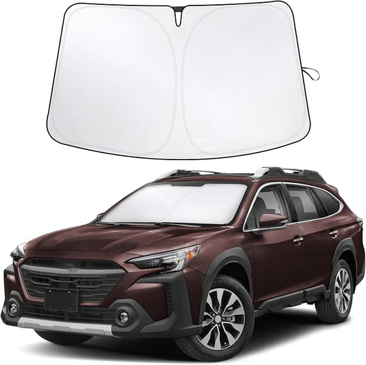 EcoNour Windshield Sunshade Compatible for Subaru Outback 2020-2023 2024 2025, Sun Visor for Front Windshield & Window Sun Shade Cover, UV Heat Blocker & Protector, Car Accessories by EcoNour