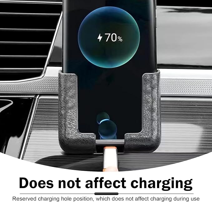 2 PCS Car Mobile Phone Brackets, Multifunctional Dashboard Phone Holder Mounted, Self Adhesive Adjustable Width Cellphone Bracket, Fit for All Phones, Back Seat, Wall, Home (Black) - Image 5