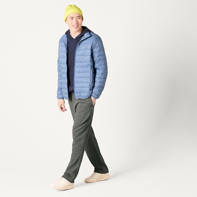 Amazon Essentials Men's Relaxed Straight Leg Fleece Open Bottom Sweatpant (Available in Big & Tall) - Image 6