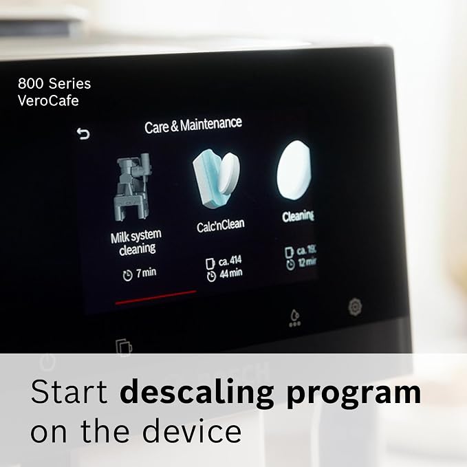 Bosch Descaling Tablets for VeroCafe Coffee and Espresso Machines | Remove Limescale, Corrosion Buildup - Maintenance Accessory for VeroCafe, 3 Tabs - TCZ8002US - Image 4