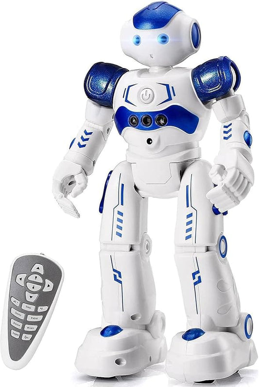 KingsDragon RC Robot Toys for Kids, Gesture & Sensing Programmable Remote Control Smart Robot for Age 3 4 5 6 7 8 Year Old Boys Girls Birthday Gift Present by KingsDragon