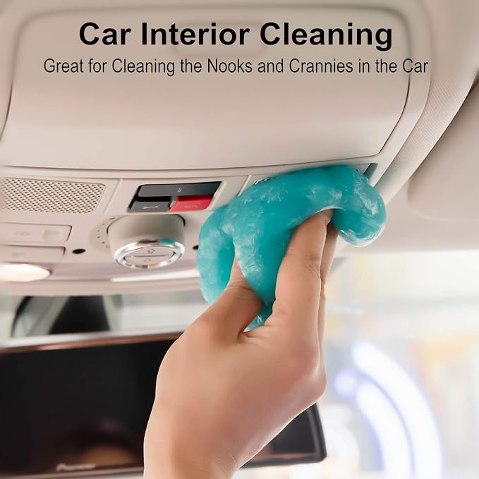 TICARVE Cleaning Gel for Car Detail Tools Car Cleaning Automotive Dust Air Vent Interior Detail Putty Universal Dust Cleaner for Auto Laptop Car Slime Cleaner - Image 2
