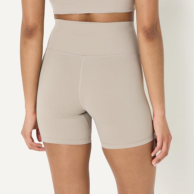 Amazon Essentials Women's Active FormFlex Buttery Soft High Waist Biker Shorts - Image 2