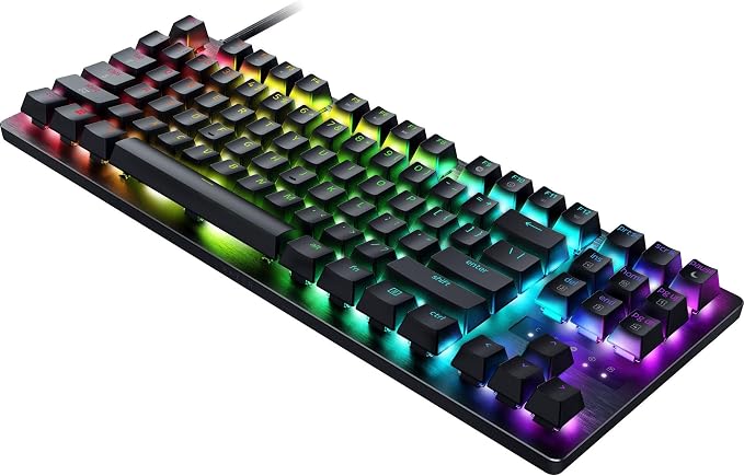 Razer Huntsman V3 TKL 8KHz Analog Optical Esports Gaming Keyboard, Black | Analog Optical Switches Gen 2 with Rapid Trigger, Adjustable Actuation, Snap Tap, PBT Keycaps, True 8000hz Polling Rate - Image 12