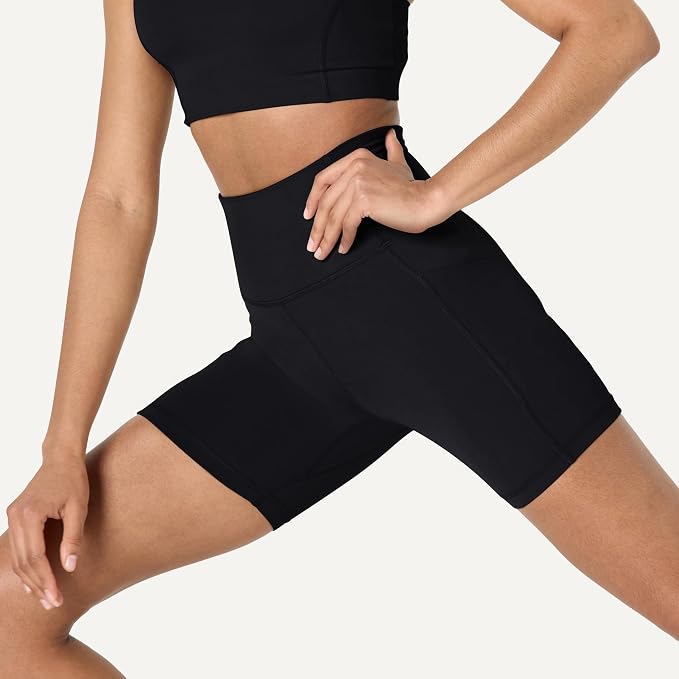 Amazon Essentials Women's Active FormFlex Buttery Soft High Waist Biker Shorts - Image 6