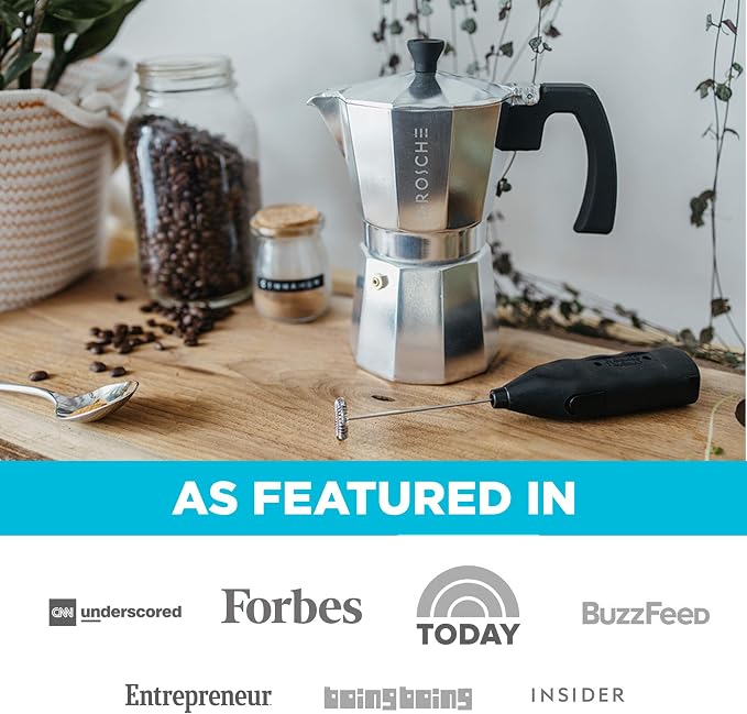 GROSCHE Milano Moka Pot | 9 Espresso Cup - 15.2 oz | Stovetop Espresso Percolator & Coffee Maker – Portable, Ideal for Home and Camping | Cuban Coffee Maker And Italian Moka Pot For Stovetop Espresso; For Gas, Electric, And Propane Stoves With A Soft-T... - Image 7