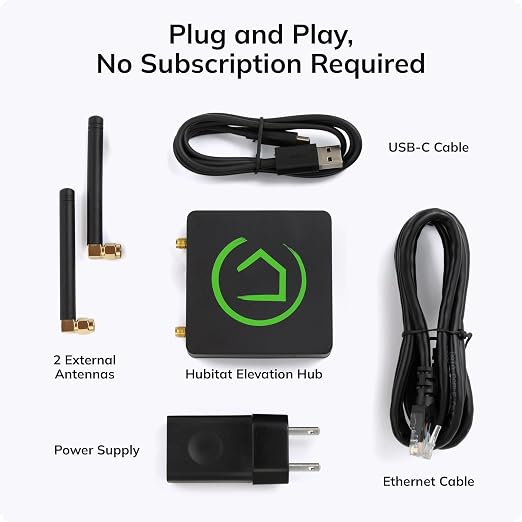 Hubitat Elevation C-8 Pro Smart Home Hub - Local Control & Automation for Smart Thermostat, Voice Assistants, Ring Cameras - Compatible with Z-Wave 800 LR, Zigbee 3.0, Matter 1.5, Bluetooth, Wi-Fi - Image 5