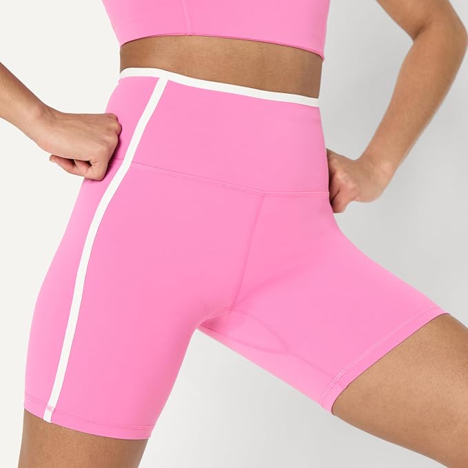 Amazon Essentials Women's Active FormFlex Buttery Soft High Waist Biker Shorts - Image 3