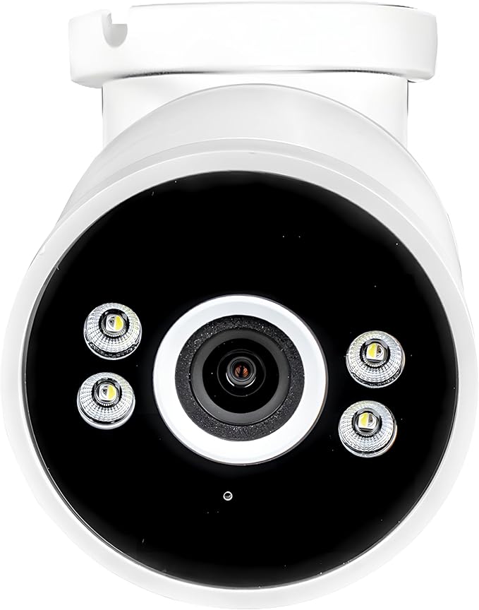 Swann AdvancedX Wired 4K Security Camera PoE Outdoor Bullet, Color Night Vision, Smart AI Video Analytics/Alerts, Advanced Motion Detection by SwannUSA
