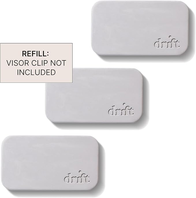 Drift Car Air Freshener - The Original Stone Air Freshener - Car Odor Eliminator - Long Lasting Scent - Metal Clip - Essential Oils - Clean Ingredients - Variety 3 Pack Refill - NO CLIP INCLUDED - Image 2