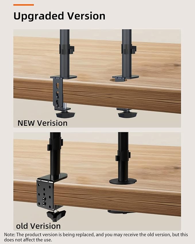 Suptek Single Monitor Mount, Adjustable Monitor Arm Desk Mount Stand for 1 / One Screen up to 32 inch Screen(MD9401) - Image 8